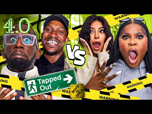 Late Night Bar VS Pranksters: Nella, Specs, Stevo, Manrika | Tapped Out: Boys VS Girls | @channel4.0