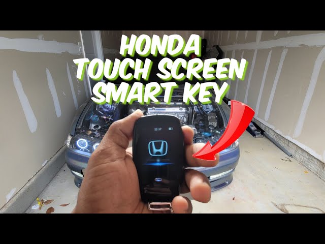 Fitcamx-900 touchscreen car key for my Turbo honda prelude