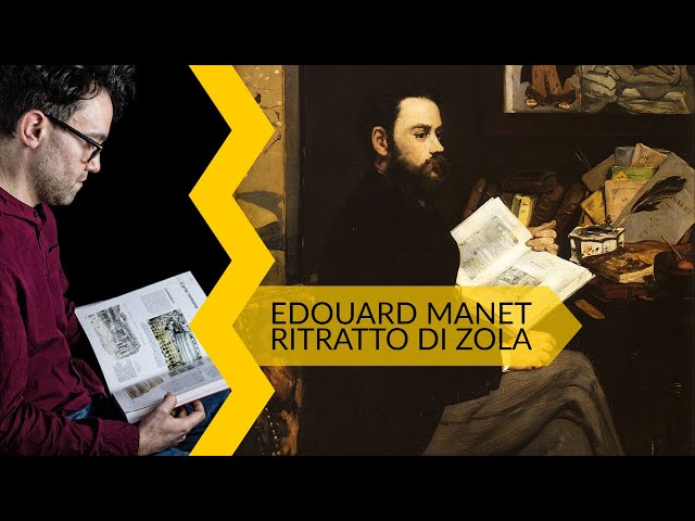 Edouard Manet | ritratto di Zola