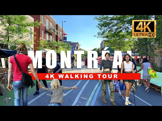 🇨🇦 Montreal Walking Tour - Street Life in Downtown Montreal [4K HDR 60fps]