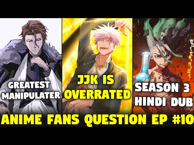 JJK is Overrated! | Dr.Stone S3 in Hindi | Best Anime for Beginners | Greatest Manipulator | Sam Boy