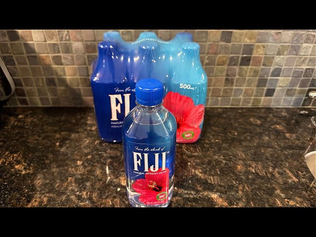 FIJI Natural Artesian Bottled Water 16.9 oz Bottles