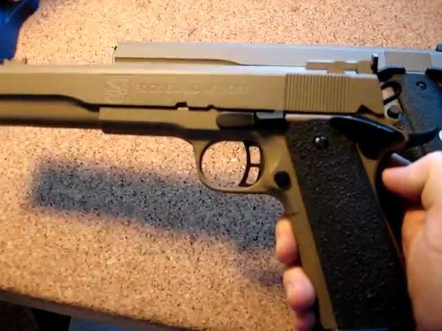 AMT Hardballer 7 inch long slide 1911 45 ACP with Cerakote & Custom Upgrades