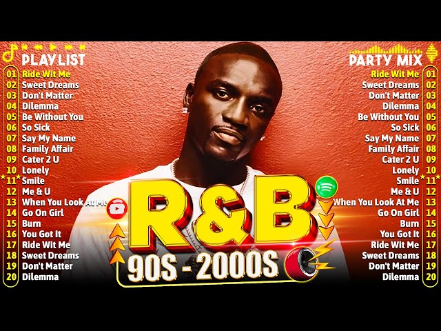 Best of R&B Classics 90s & 2000s 🔥 Old School R&B Music Ever 💥 Akon, Rihanna, Usher, Nelly, Beyoncé