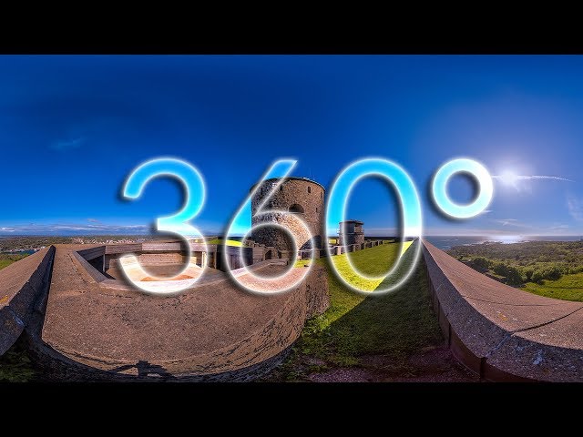 360°: Carlstens Fästning | Marstrand | 2. Höga Redutten | Nord