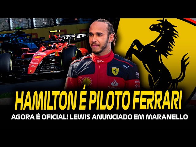 OFFICIAL! LEWIS HAMILTON SIGNS WITH FERRARI FOR 2025! HISTORY BEING WRITTEN!