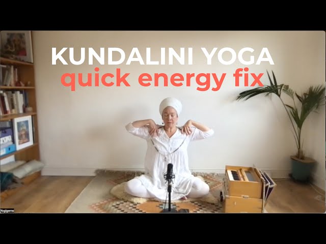 10-minute kundalini yoga energy fix | Balance & Recenter | Yogigems