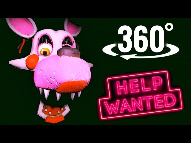 360 Video VR FNAF Five Nights at Freddy's Vent Repair - Try not to be scared 4K