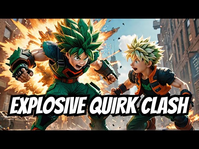 What Happens When Deku's Quirk Meets Katsuki Bakugo's Explosive Rage?