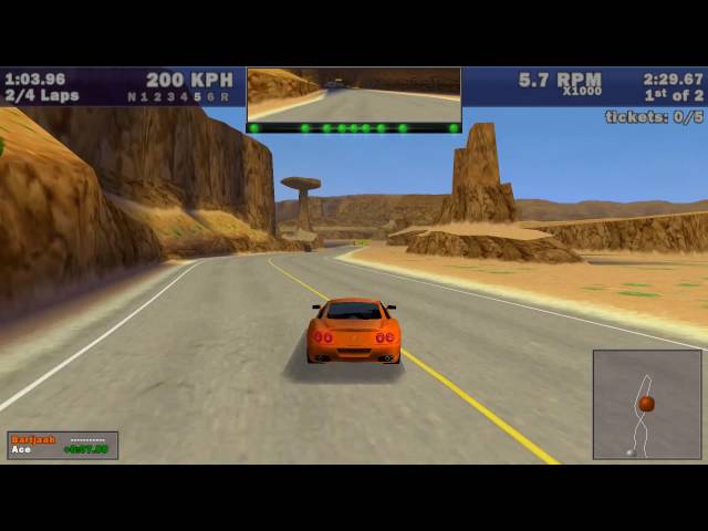 Need For Speed III - Hot Pursuit - Hot Pursuit: Red Rock Ridge (1998) (WINDOWS)