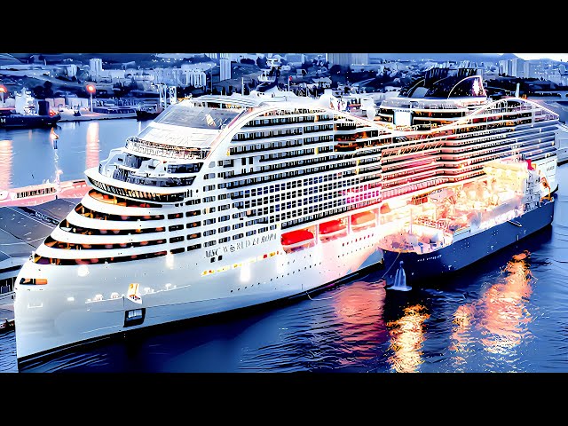 MSC World Europa Yacht Club - Luxury Cruise Ship Tour | 7 Days Mediterranean Cruise | 4K Trip Vlog