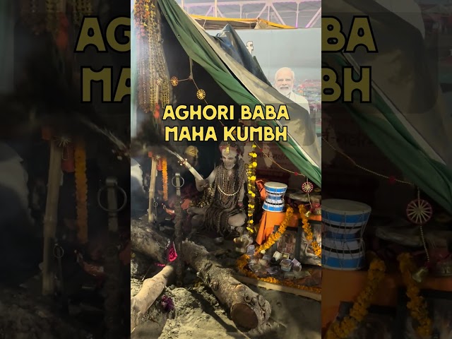 Ep: 21 || Aghori Baba in Maha Kumbh Mela || #kumbhmela #kumbhmelaprayagraj #mahakumbh2025 #aghori