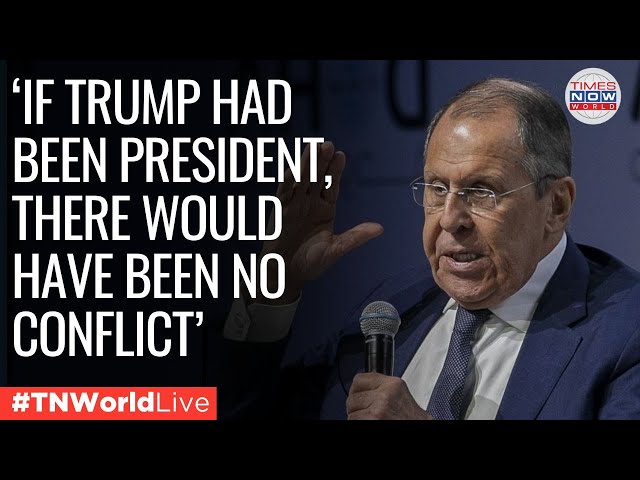 LIVE | Lavrov Hails Trump’s Acknowledgment of NATO’s Mistake in Ukraine | Russia | Putin |World News