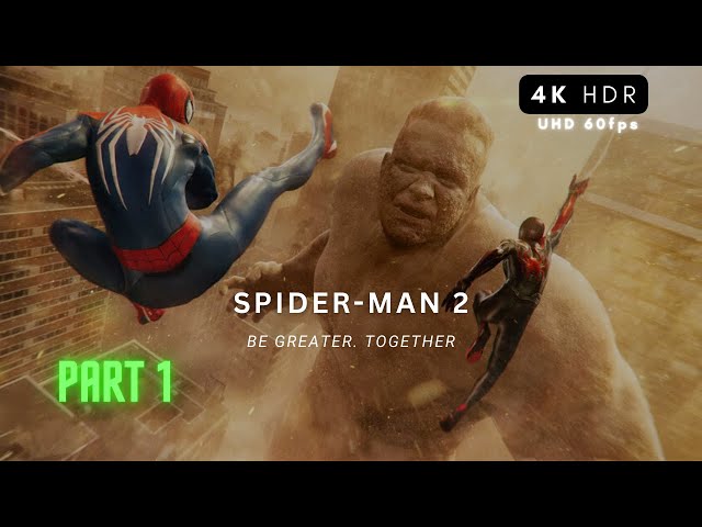 SPIDER-MAN 2  Walkthrough PS5 Gameplay Part 1 - INTRO (FULL GAME)