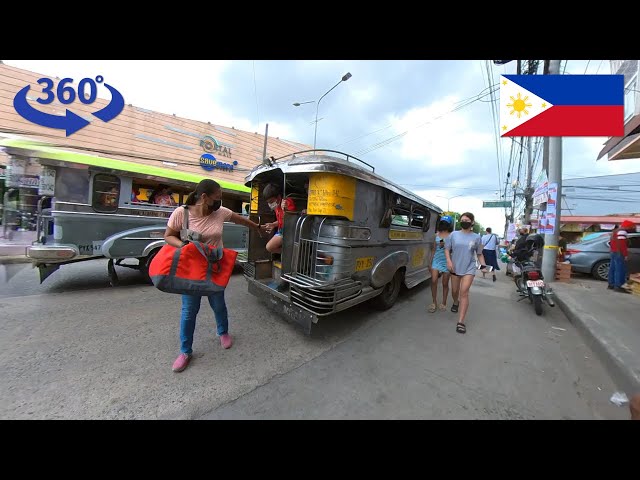 360 Video of a Jeepney Ride in GMA Cavite Philippines