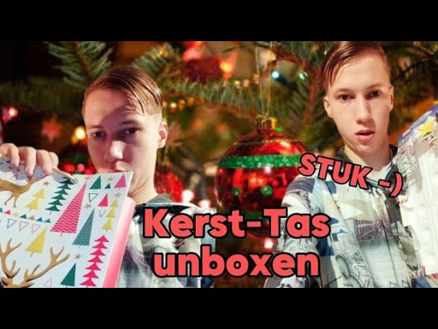 VLOG #38 KERST - TAS 🎄 UNBOXEN 🎁