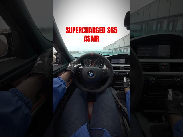 Supercharged S65 ASMR #m3drift #m3 #e90m3 #bmw