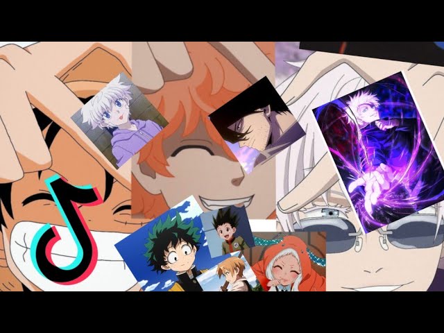 Anime edits [AMV] , TikTok compilation part 2