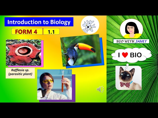 BIOLOGY SPM FORM 4 CHAPTER 1 FIELDS AND CAREERS IN BIOLOGY #biology #kssm