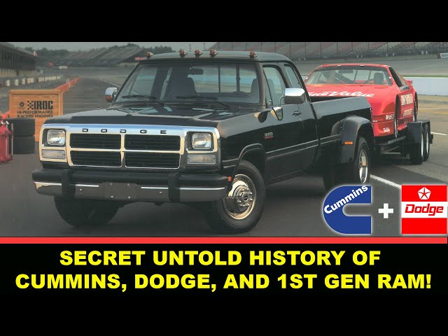 The Full Untold History Of Cummins, Dodge, And The 1st Gen Ram!