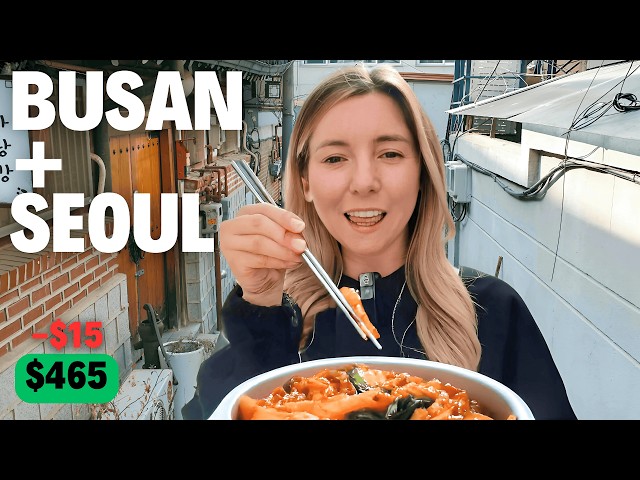 The TRUTH About South Korea  🇰🇷 What $500 Gets You in 4 Days!