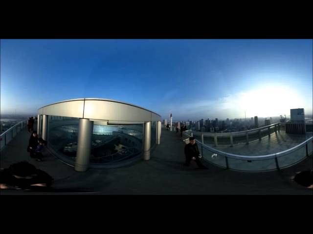 Osaka 360 video