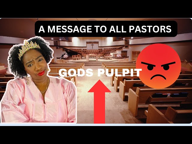 A message for ALL PASTORS |God is Calling You Out!