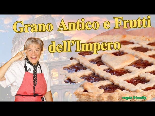 CROSTATA VEGANA CON LUPINI E FICHI - IL FASCINO DELL'ANTICA ROMA