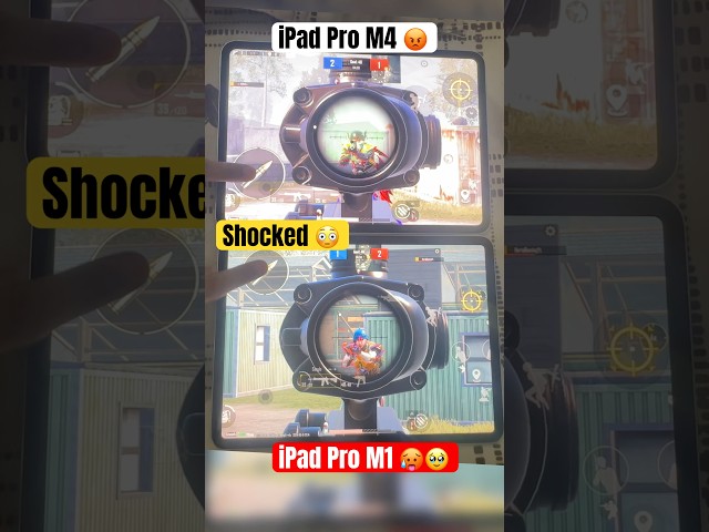 iPad Pro M4 pubg test vs iPad pro 2021 PUBG/BGMI 90FPS GAMING TEST #viral #pubg #shorts 🥲#bgmi