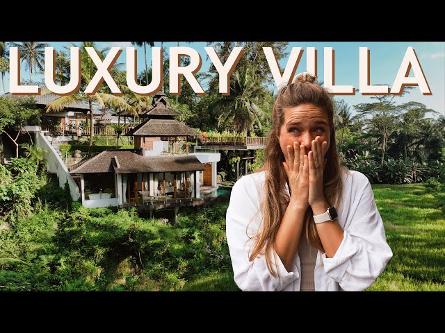 FULL HOUSE TOUR OF OUR LUXURY VILLA IN BALI INDONESIA