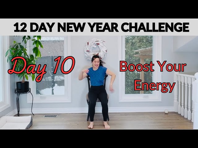 Day 10 - Boost Your Energy – Invigorating Chair Yoga Flow!