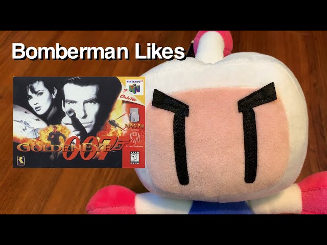 Bomberman Likes GoldenEye 007!