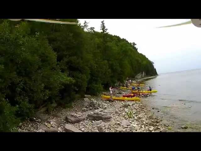 Door County Wisconsin by drone