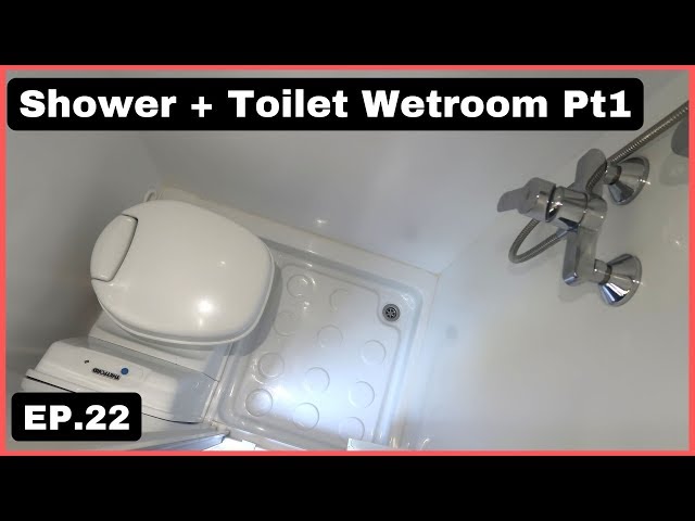 Shower and Toilet Pt1 | Ep22 | Sprinter Conversion