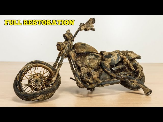 Restoring a Neglected Harley Davidson Seventy-Two Motorcycle