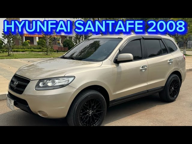 245 triệu 🚘 HYUNDAI SANTAFE 2008 tự động 2 cầu máy xăng 2.7L 📞 0589.60.60.60