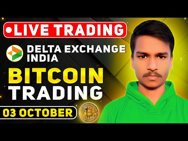 Bitcoin Live Trading | 03 October Thursday, Live Crypto Trading | #livetrading #bitcoinlivetrading