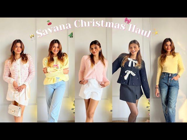 HUGE SAVANA CHRISTMAS SALE HAUL 🎄| Upto 80% off | Shreeja Bagwe