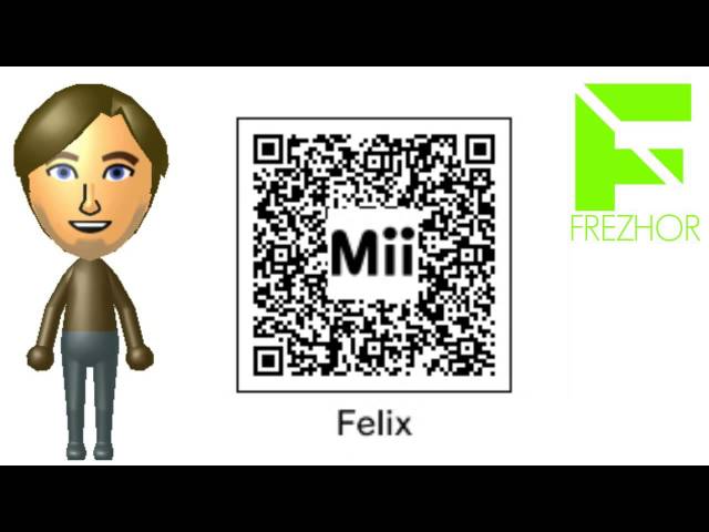 Mii Maker Felix Arvid Ulf Kjellberg (Pewdiepie) Free giveaway QR Code Nintendo 3DS/WiiU/N3DS/Miitomo