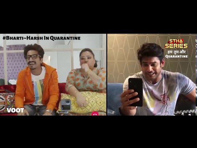 Bharti~Harsh In Quarantine   Episode 2   Haarsh Bharti to check on Sidharth! HIGH