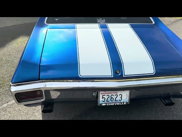 1970 Chevelle walk around and short drive!