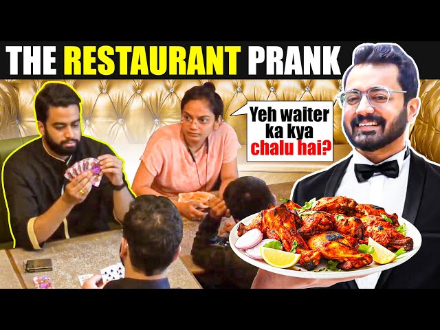 Funniest Restaurant Prank🤣 | Because Why Not