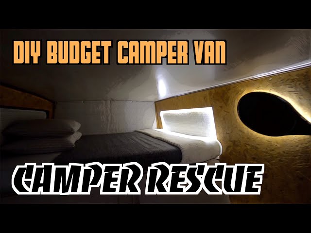 Camper Rescue: How to build Budget Camper Van to win Grand Slam