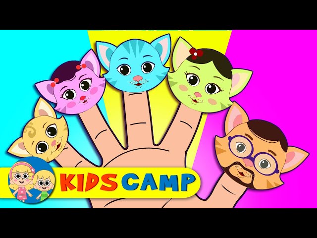 Colored Cats Finger Family | Episode 10  | More Nursery Rhymes And Kids Songs by KidsCamp