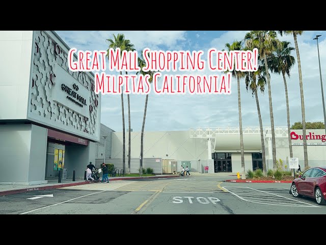 GREAT MALL SHOPPING CENTER PARKING LOT TOUR IN MILPITAS CALIFORNIA!