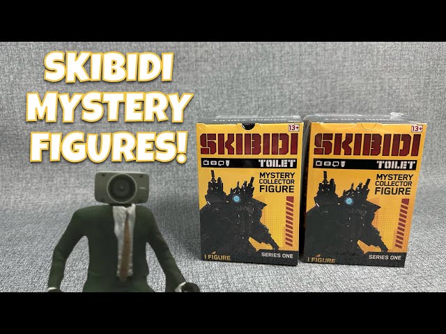 Skibidi Toilet Mystery Figures Opening and Review!