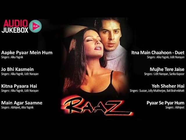 Raaz Movie Songs | Audio Jukebox | Dino Morea, Bipasha Basu | Bollywood Romantic Songs