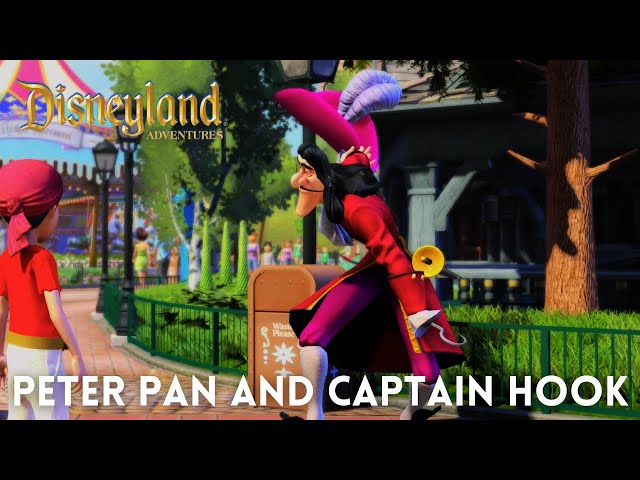 Disneyland Adventures - Walkthrough 2K 60FPS HDR - Peter Pan and Captain Hook