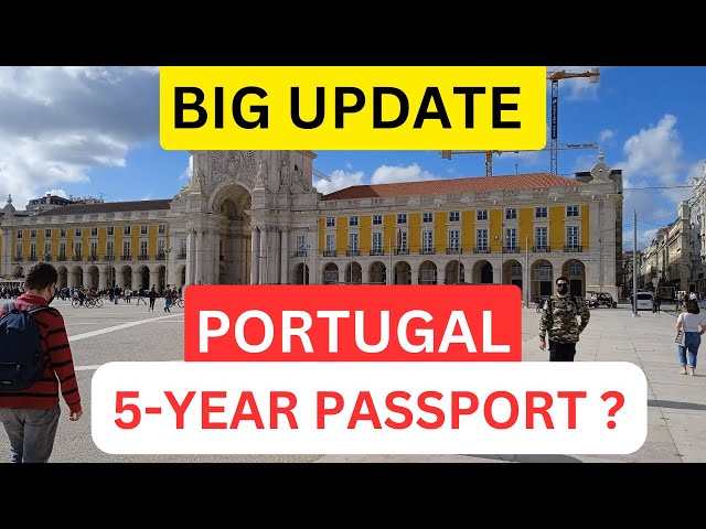 PORTUGAL BIG UPDATE 2024: PORTUGAL PASSPORT in 5 YEARS || Riar Saab Vlogs