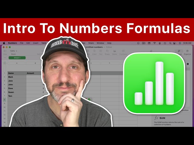 An Introduction To Using Formulas In Mac Numbers